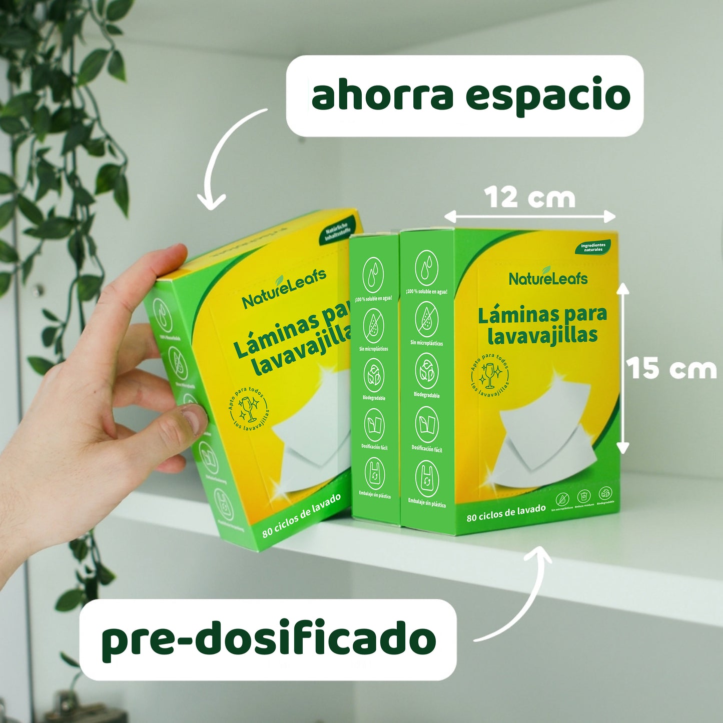 Láminas para lavavajillas