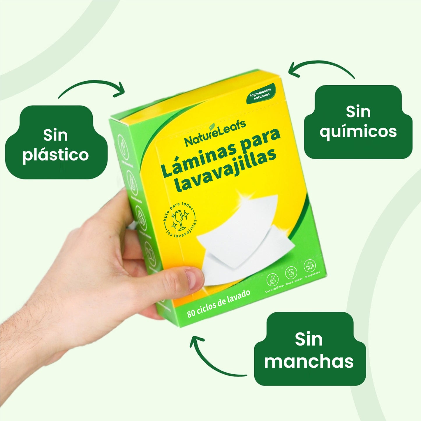 Láminas para lavavajillas